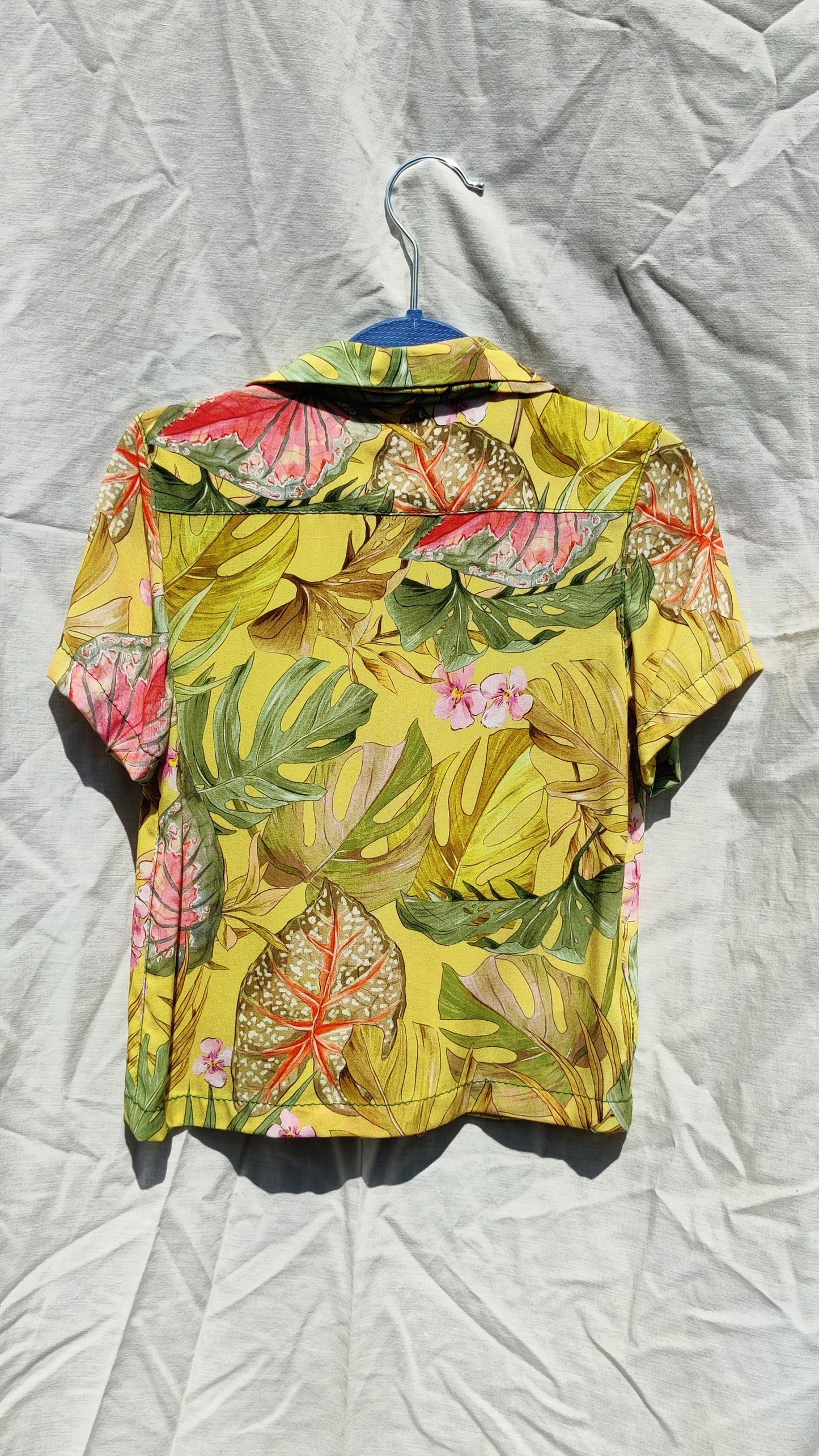 Jungle Print Button Up Shirt