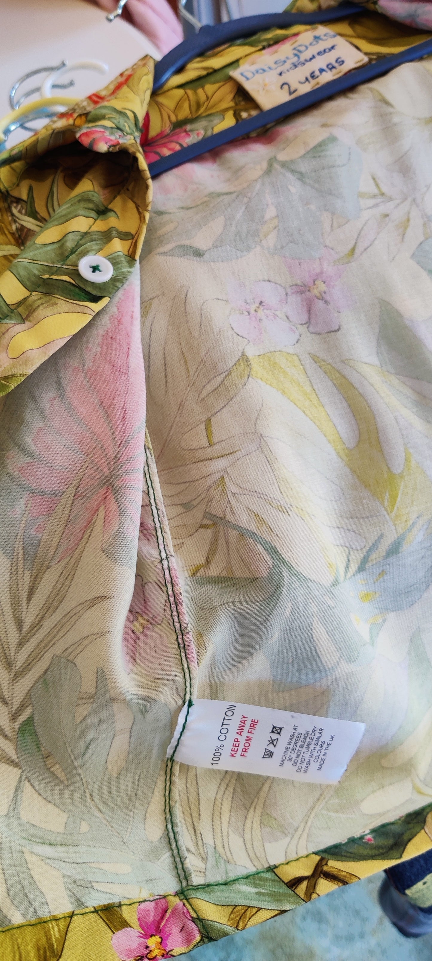 Jungle Print Button Up Shirt