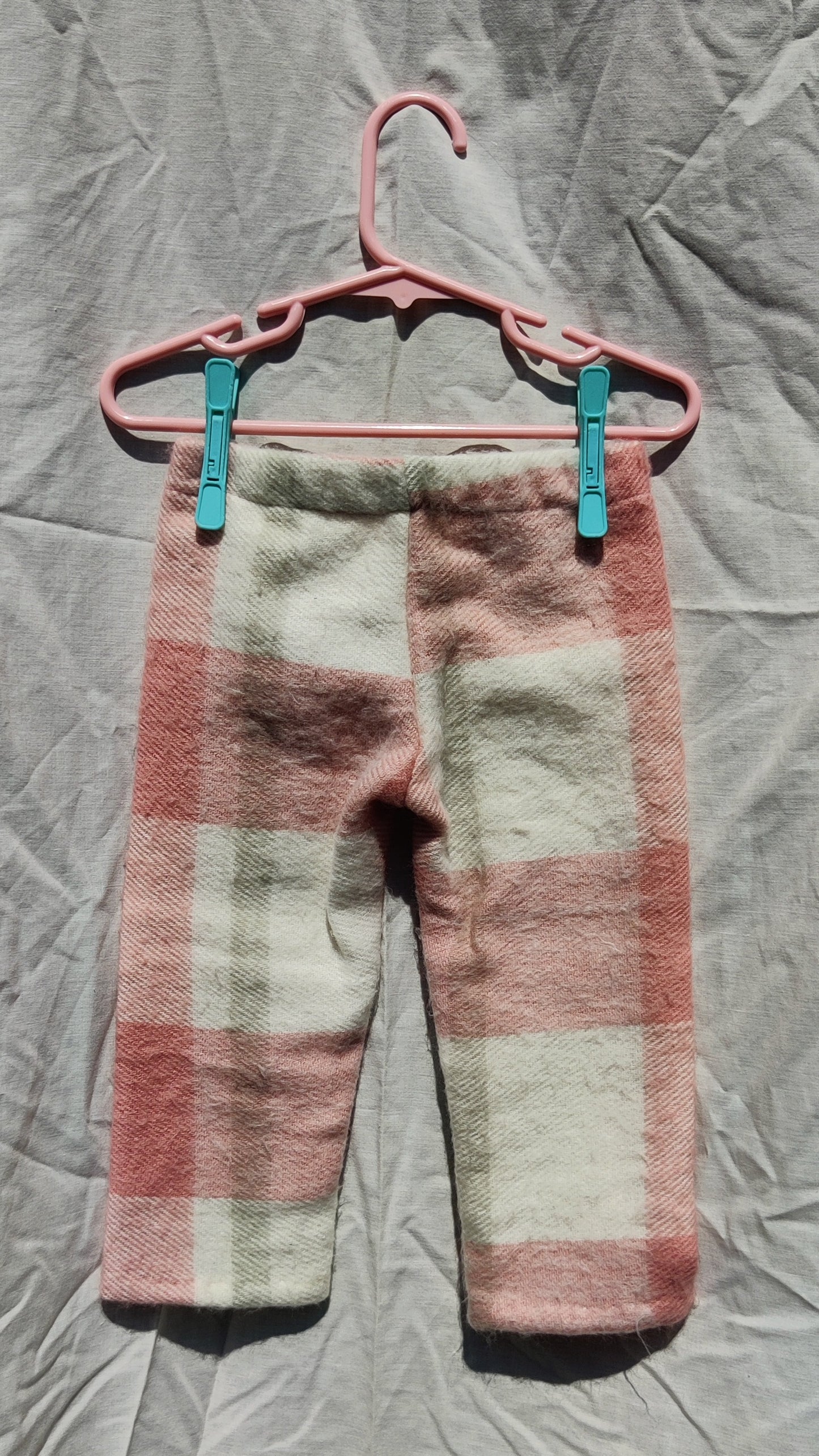 Wool Straight Leg Trousers