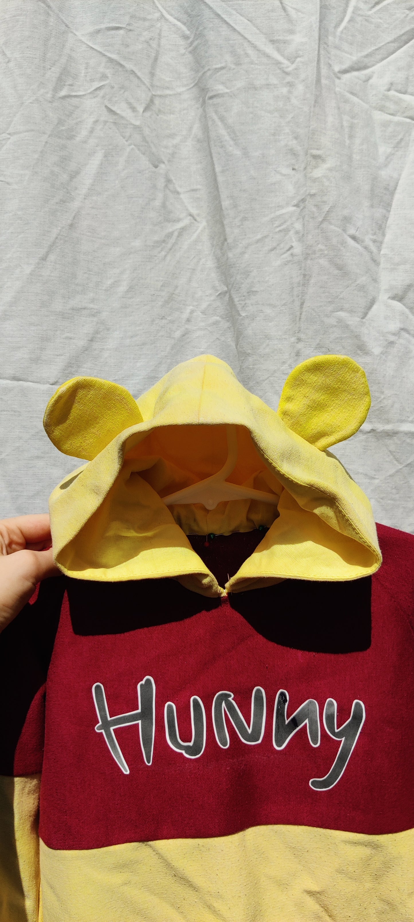 Pooh Bear Upcycled Hoodie