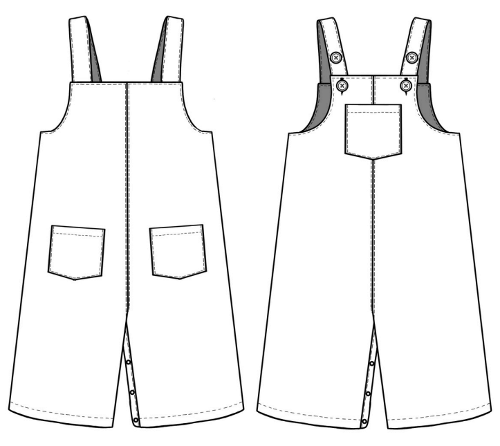Design Your Own - Dungarees