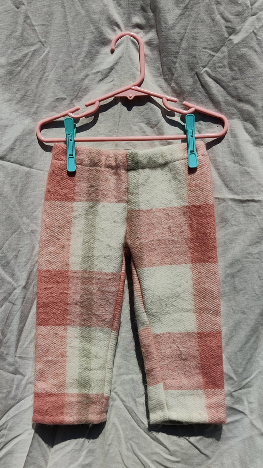 Wool Straight Leg Trousers