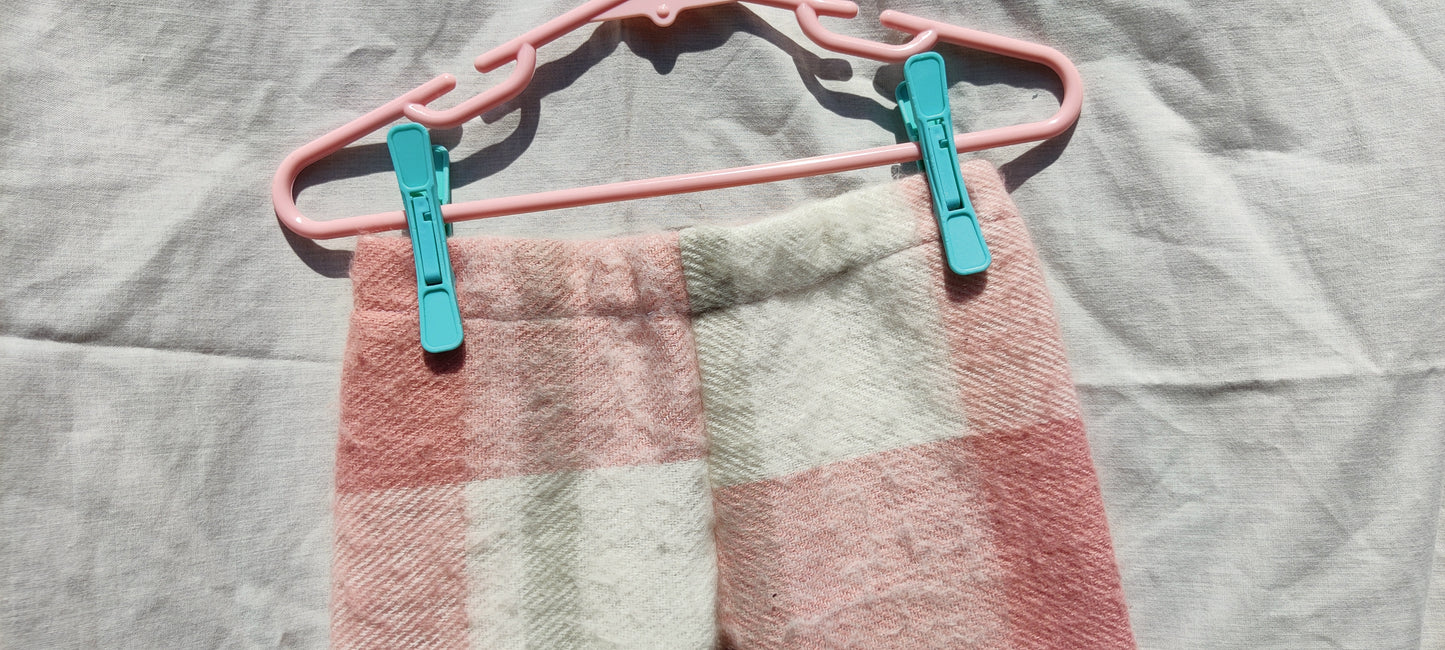Wool Straight Leg Trousers