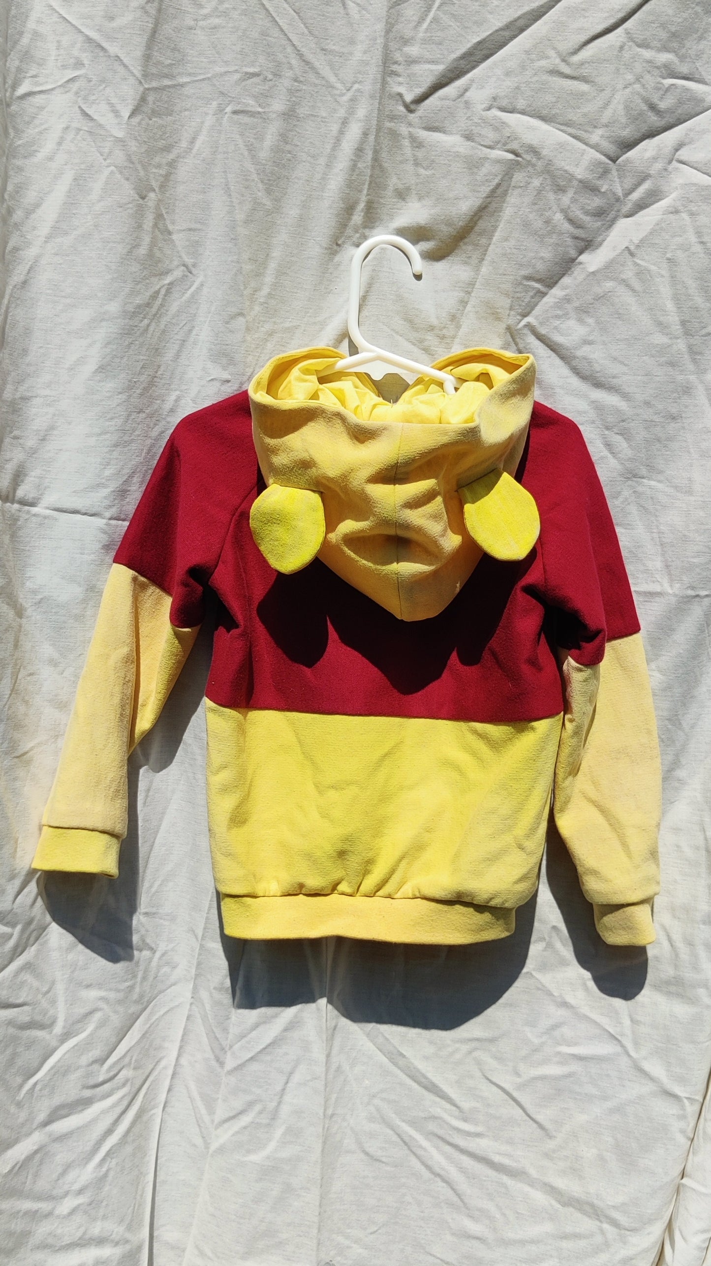 Pooh Bear Upcycled Hoodie